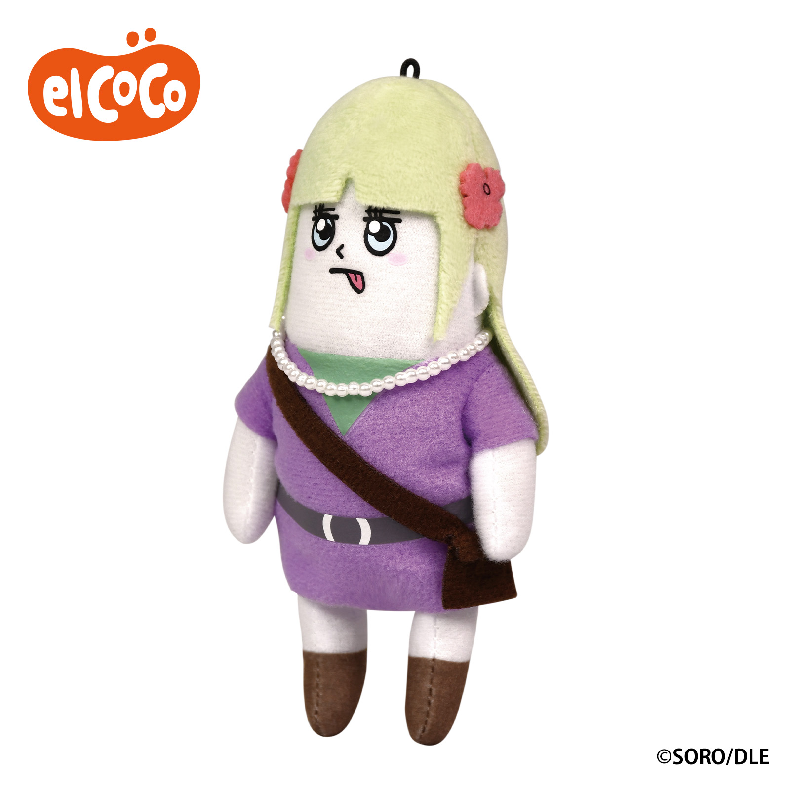そろ谷のアニメっち　ぬいぐるみマスコットキーホルダー