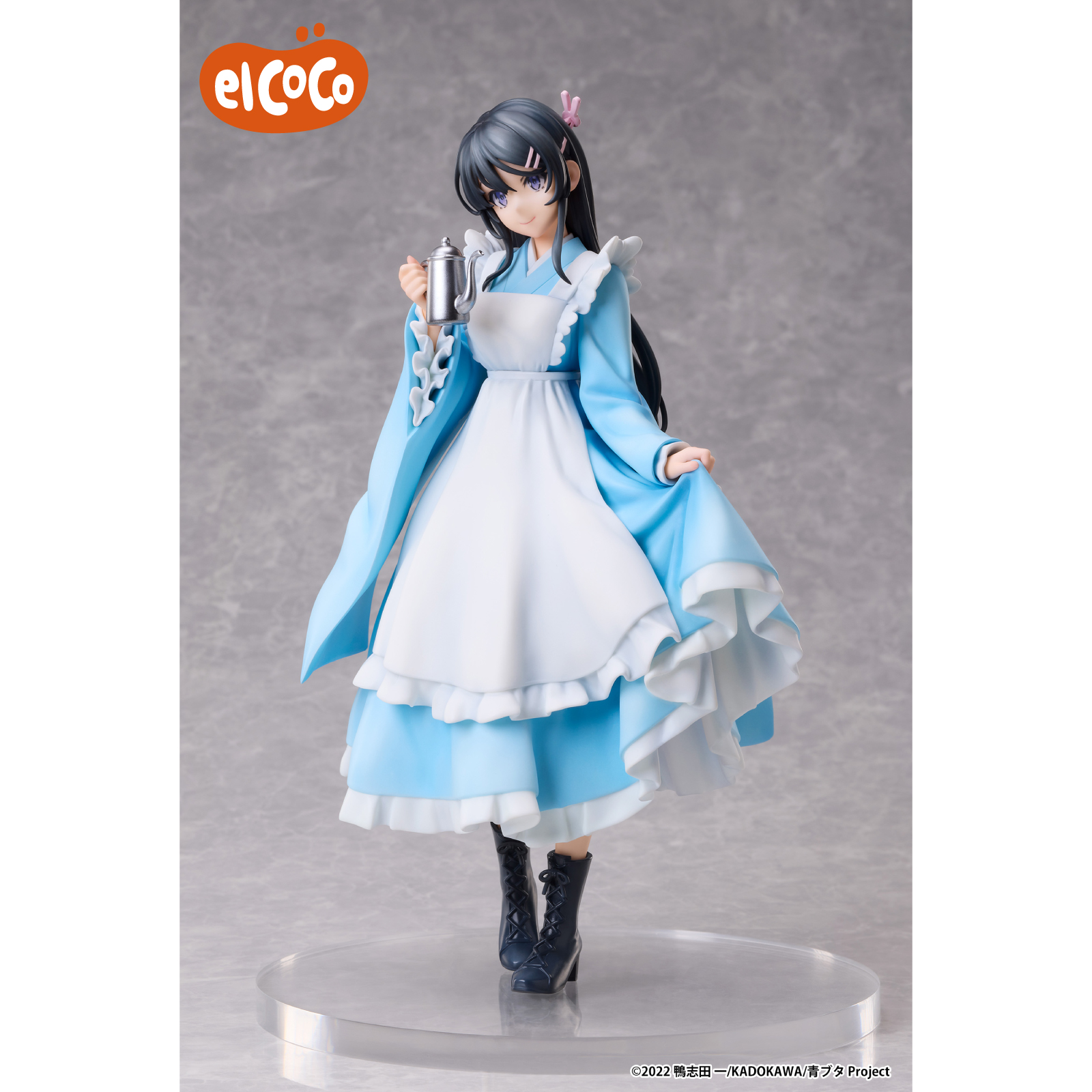 『青春ブタ野郎』シリーズ　１/７スケールフィギュア　桜島麻衣　和服メイドVer.