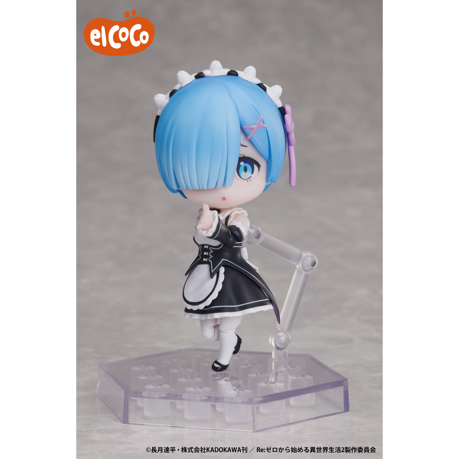 Re:ゼロから始める異世界生活　でふぉるむぷらす　レム　フルアクションデフォルメフィギュア