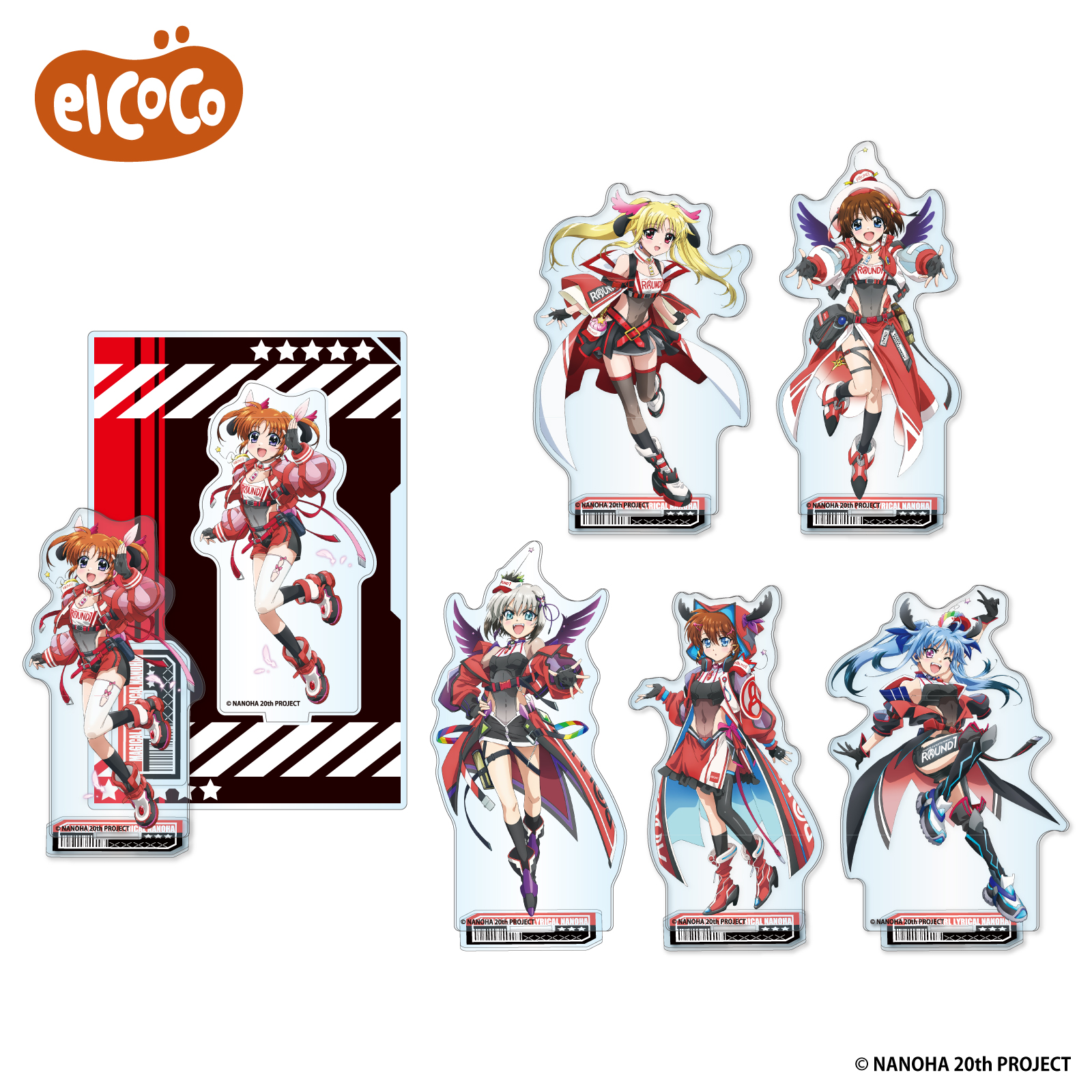 魔法少女リリカルなのは　アクリルスタンド